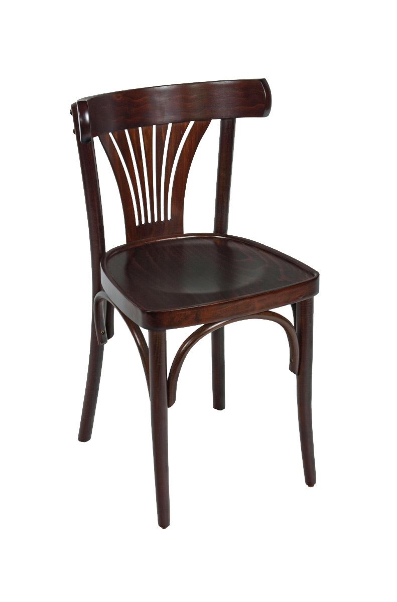 Chaise de restaurant Palma noyer