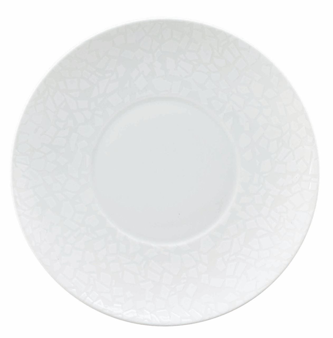 Assiette plate Galice mosaïque 27 cm Sarreguemines