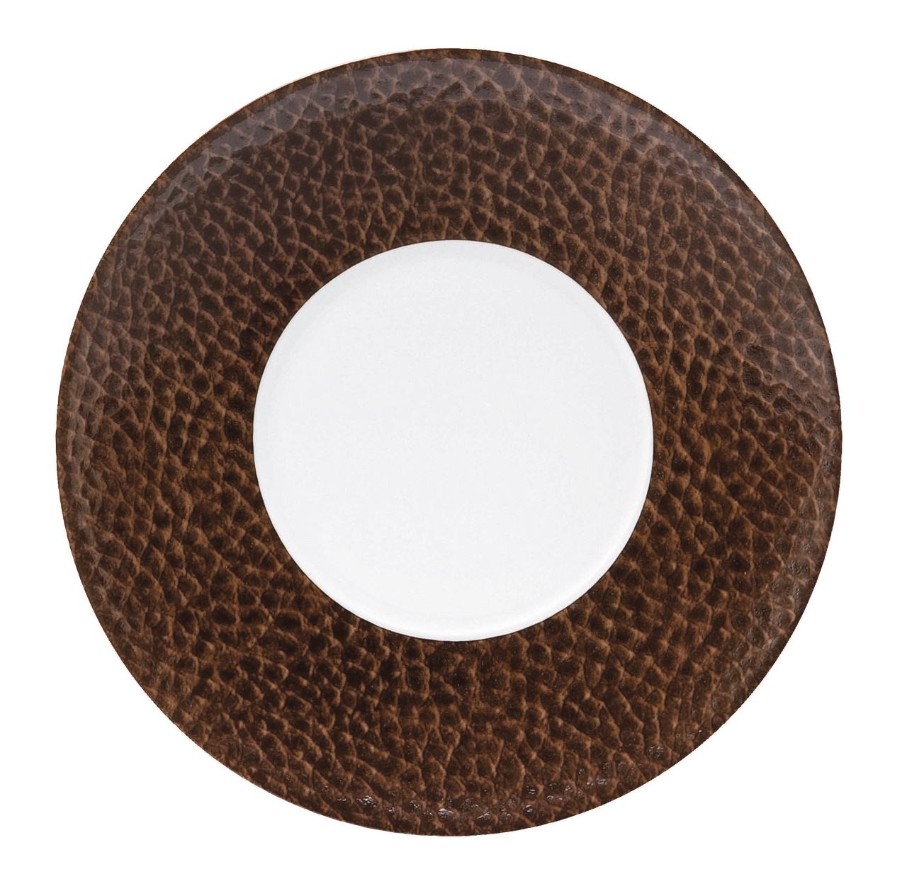 Assiette plate Spark marron 20.7 cm Sarreguemines