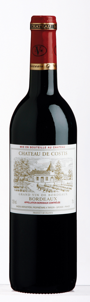 CHÂTEAU DE COSTIS Bordeaux bouteille 75 cl