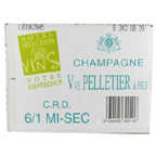 Veuve Pelletier Champagne Demi-Sec bouteille 75 cl