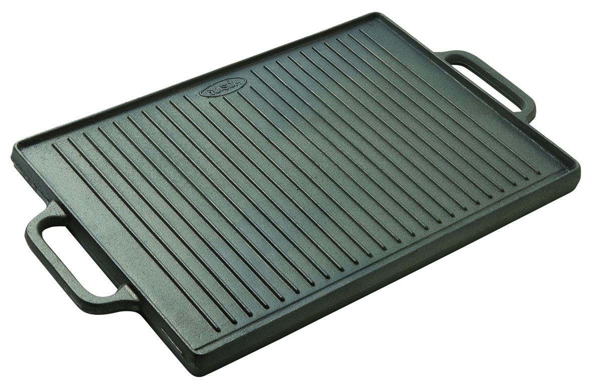 Plancha-grill réversible fonte émaillée 35 x 50 cm Matfer - 071058