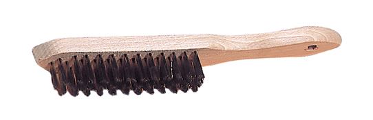 Brosse pour grill fils acier laitonné manche bois Matfer - 100125