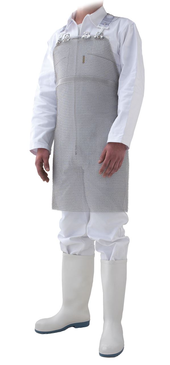 Tablier de boucher cotte de maille 600 x 560 mm Matfer - 100046