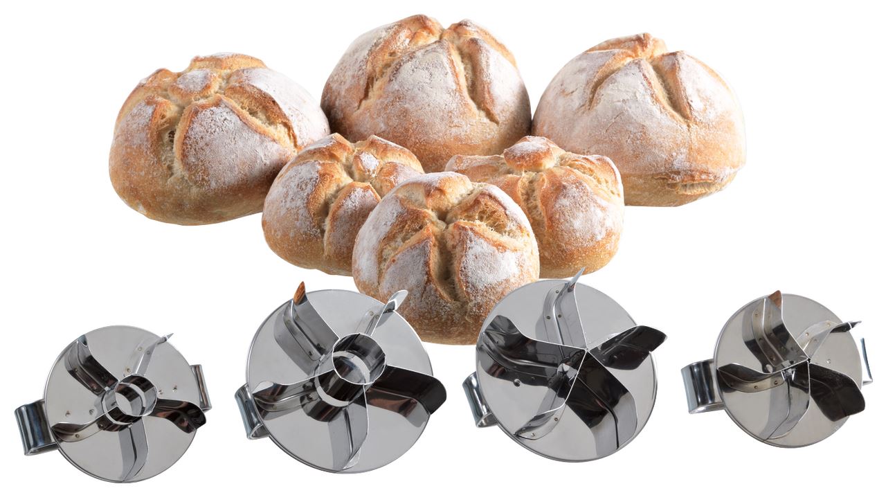 Marqueur à pain rond étoile 6.5 cm Matfer - 120038