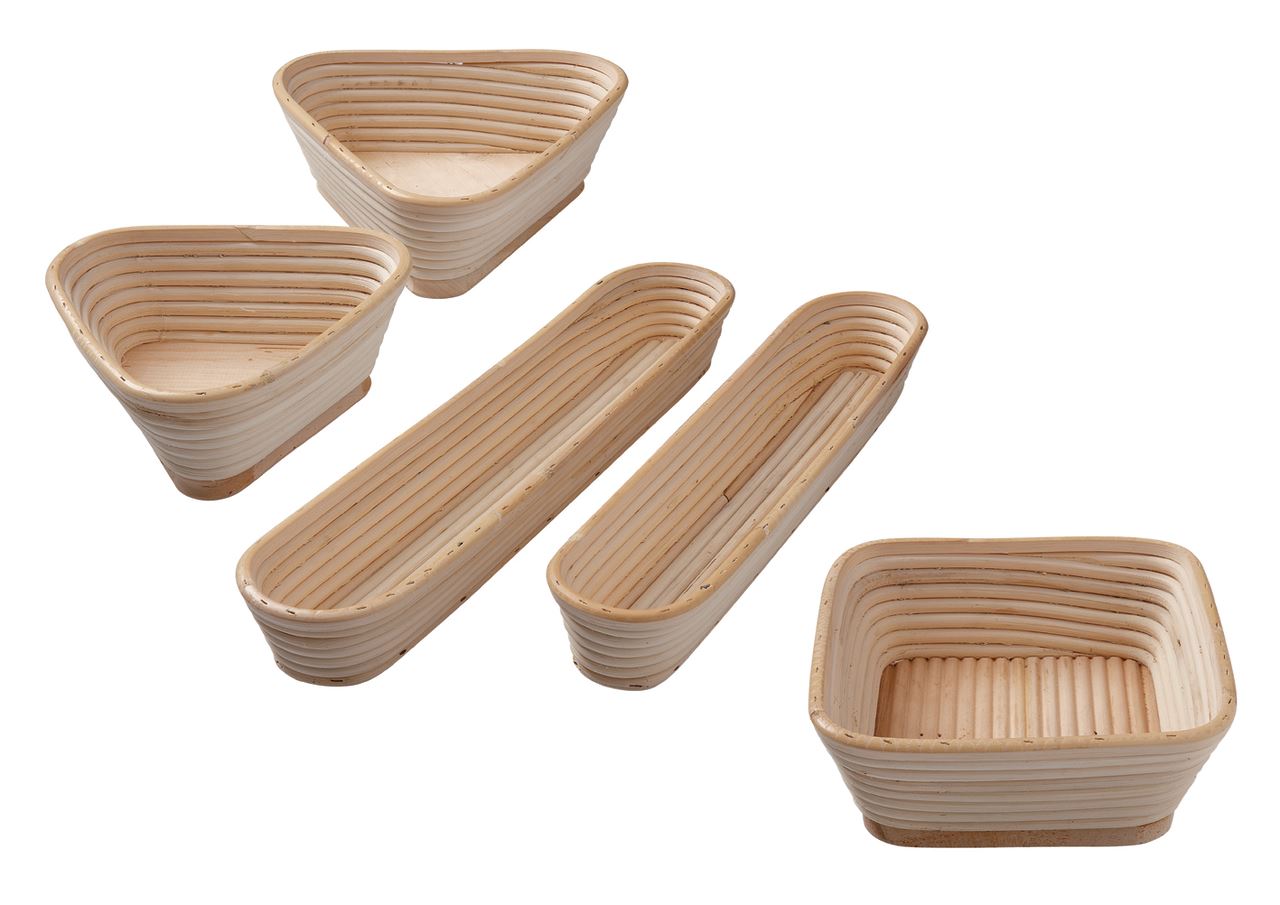 Banneton osier rectangle 46 x 10 cm Matfer - 118516