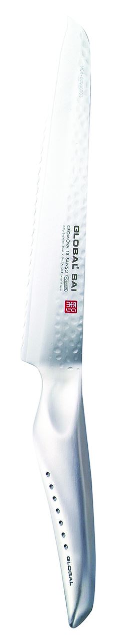 Couteau à pain inox M04 17 cm Global SAI- 120143