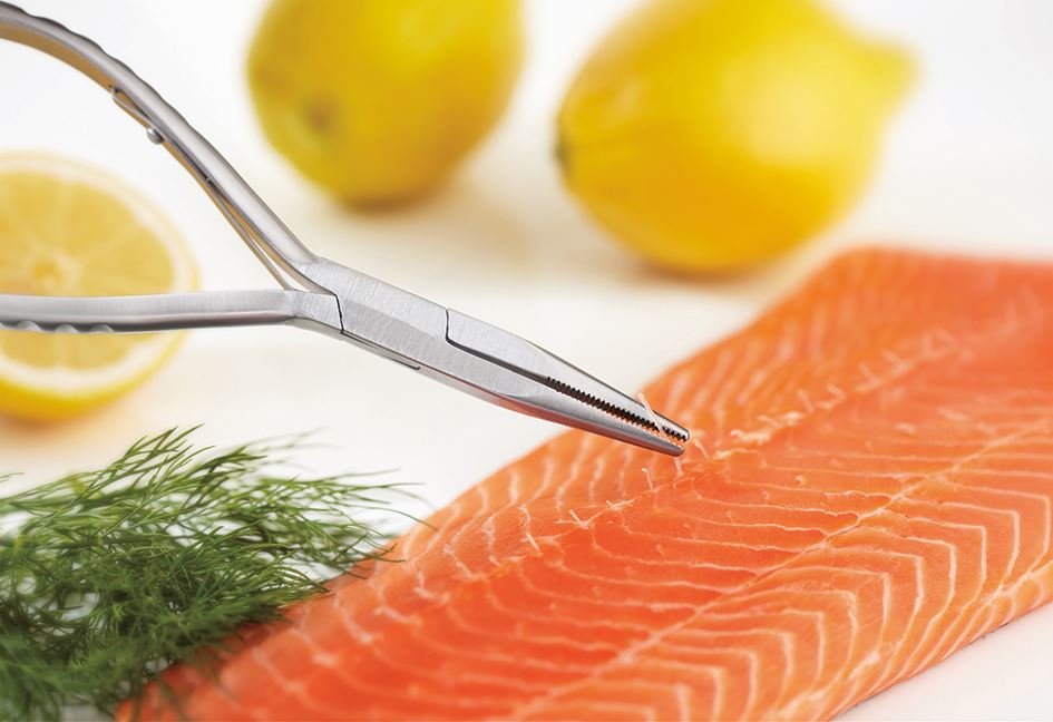 Pince à arêtes de poisson inox 17 cm Matfer- 121136