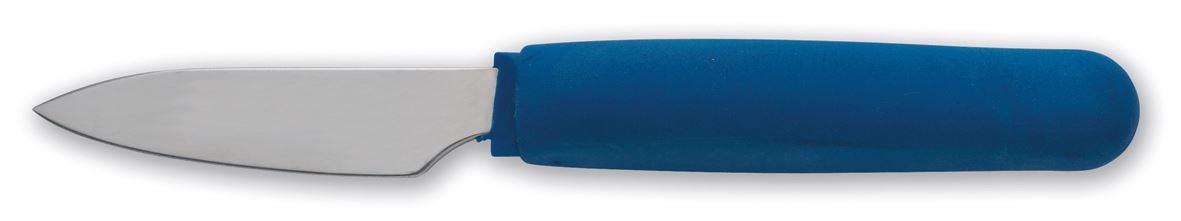 Lancette à huitre inox manche bleu Ergoknife Matfer - 121048
