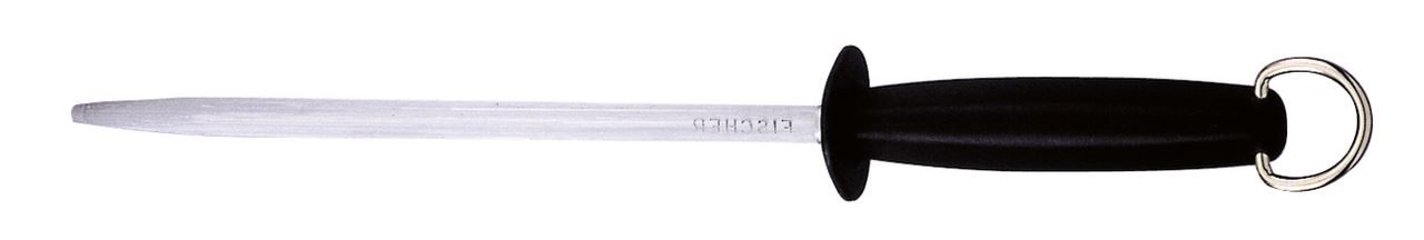 Fusil mèche ronde chrome noir standard 25 cm Matfer - 125055