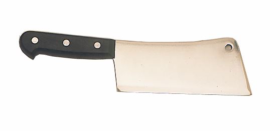 Couperet de cuisine inox manche plastique 18 cm Matfer - 123056