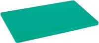 Planche à découper PEHD polyéthylène vert 60 x 40 x 1.5 cm Matfer - 130067