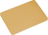 Planche à découper PEHD polyéthylène marron 60 x 40 cm Matfer - 130071
