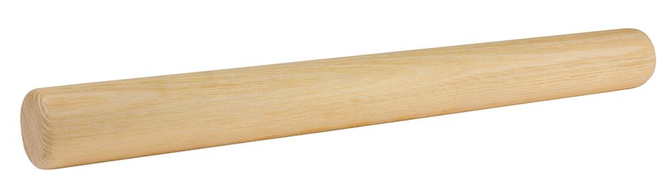 Rouleau à pâte bois hêtre 42 cm D.4.5 cm Matfer - 140004