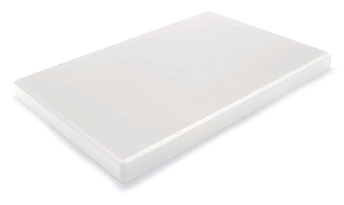 Planche à découper polyéthylène blanc 40 x 30 cm Matfer - 130312