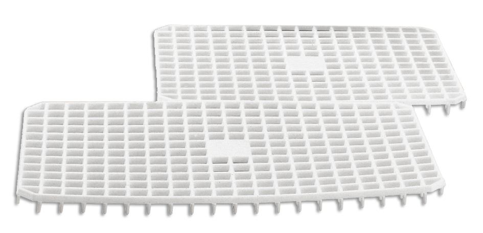 Grille d'égouttage 33x24 cm pour bac 10L pour réf 140417 - 140407 Matfer