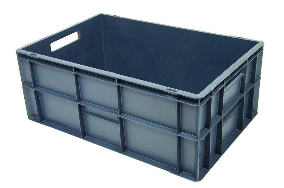 Bac à verres gerbable plein 60x40x24 cm plein Matfer - 140705