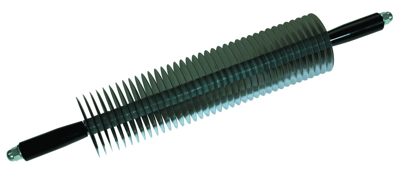 Rouleau coupe-bandes 38 disques inox Matfer - 141006