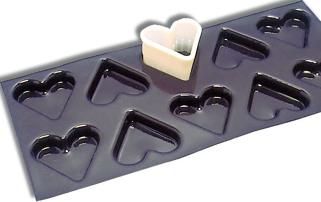 Découpoir Exoglass® pour moule coeur cannelé Matfer - 150215