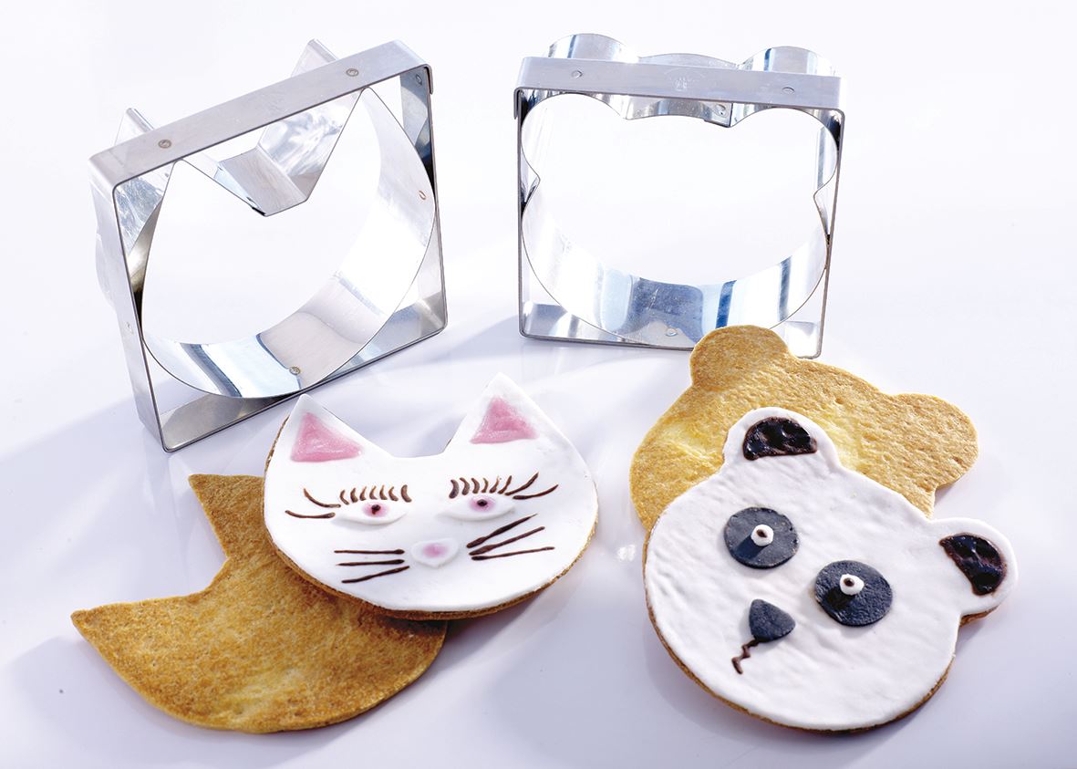 Découpoir inox tête de chat 11 x 11 cm Matfer - 150350