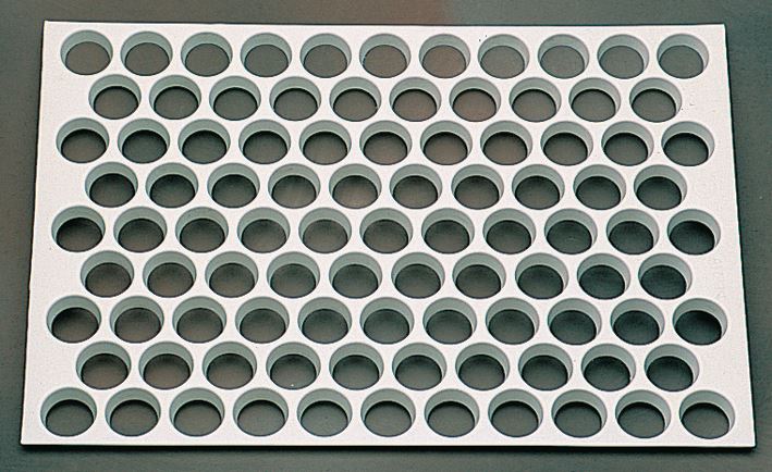 Plaque 53 découpoirs ABS rond uni 5.3 cm Matfer - 152008