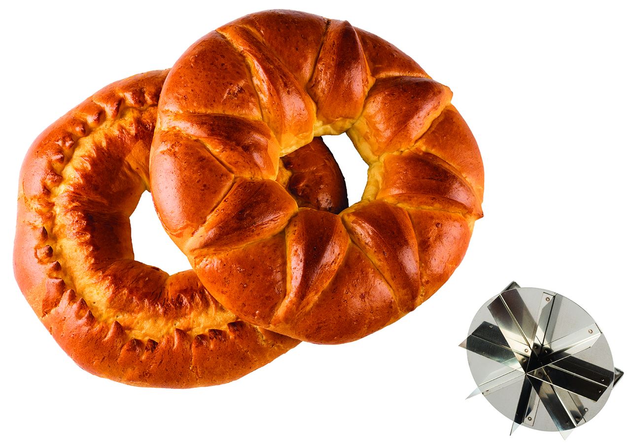 Découpoir à brioche inox couronne 11 cm Matfer - 154025