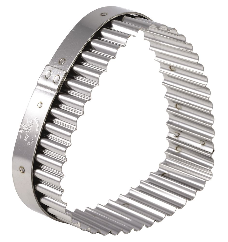 Découpoir inox coeur cannelé 10.5 cm Matfer - 153035