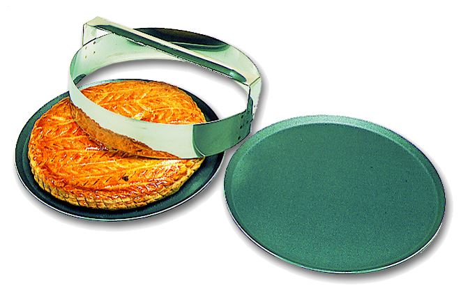 Découpoir à galette inox rond uni à poignée 12 cm Matfer - 154054