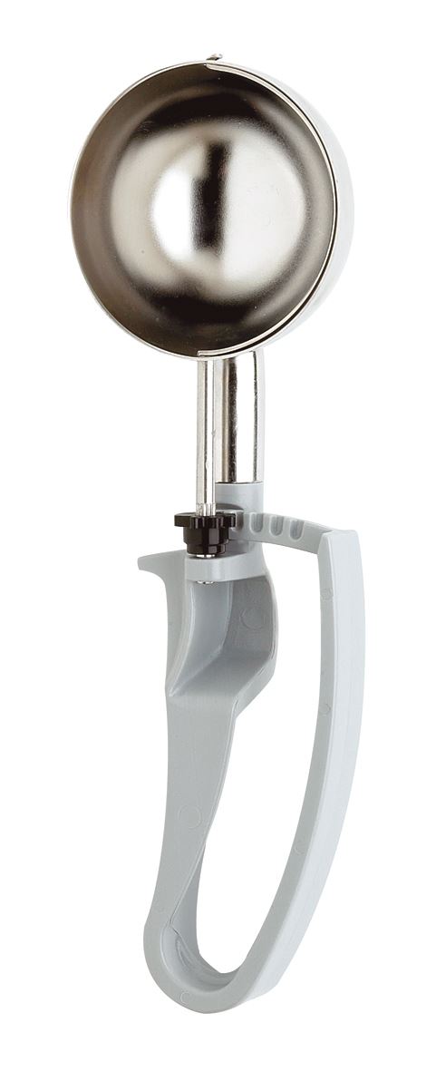 Cuillère portionneuse inox Unigrip gris 8 parts/L Matfer - 187702