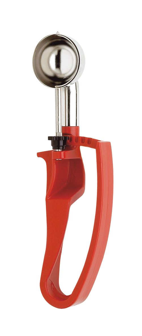 Cuillère portionneuse inox Unigrip terracotta 50 parts/L Matfer - 187710