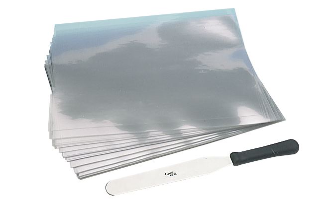 Feuille guitare 60 x 40 mm x 10 Matfer - 261905