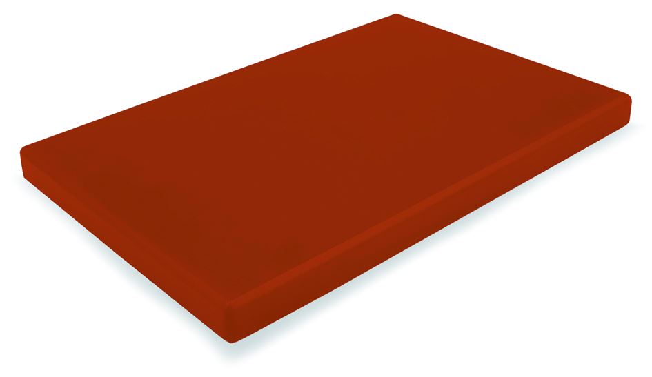 Planche à découper polyéthylène marron GN 1/1 marron Matfer - 270216