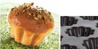 Moule silicone 24 brioches cannelées Flexipan® Matfer - 336061