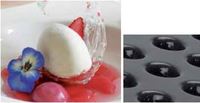 Moule silicone 72 mini quenelles Flexipan® Matfer - 336121