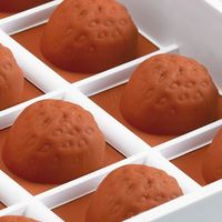 Moule flexible silicone 24 demi-fraise Matfer - 339011