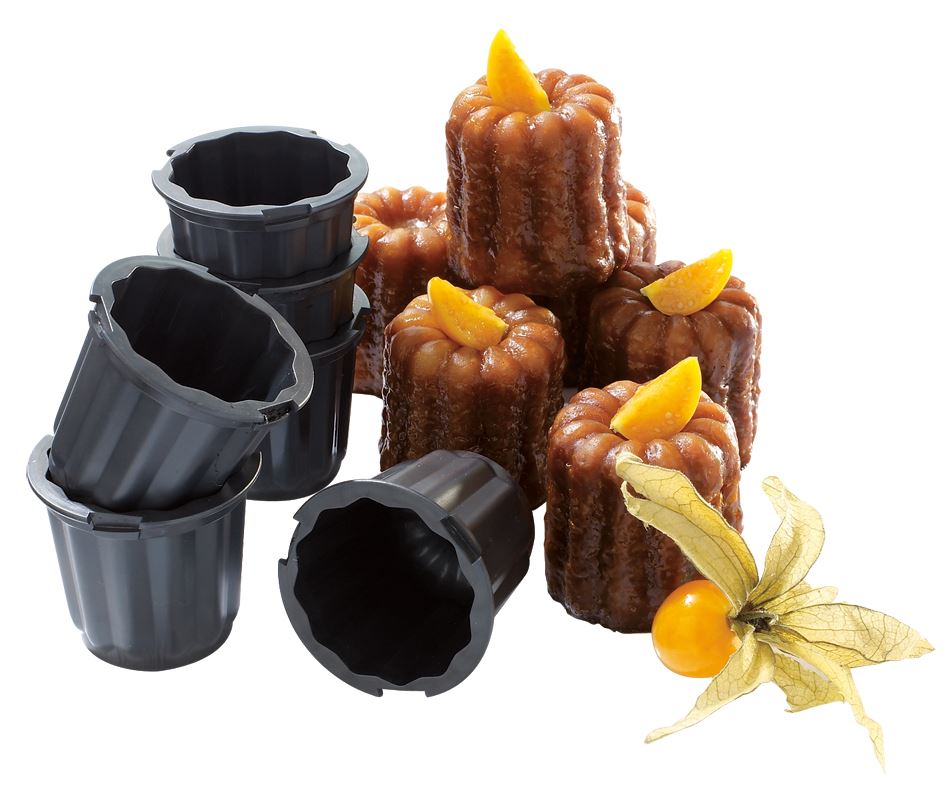 Moule Exoglass® cannelé 3.5 cm x 6 - 345415 Matfer - 345415