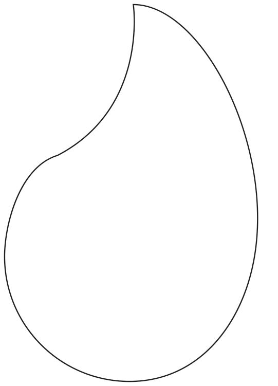 Découpoir multimoule POM virgule 9 x 5.8 cm Matfer - 350109