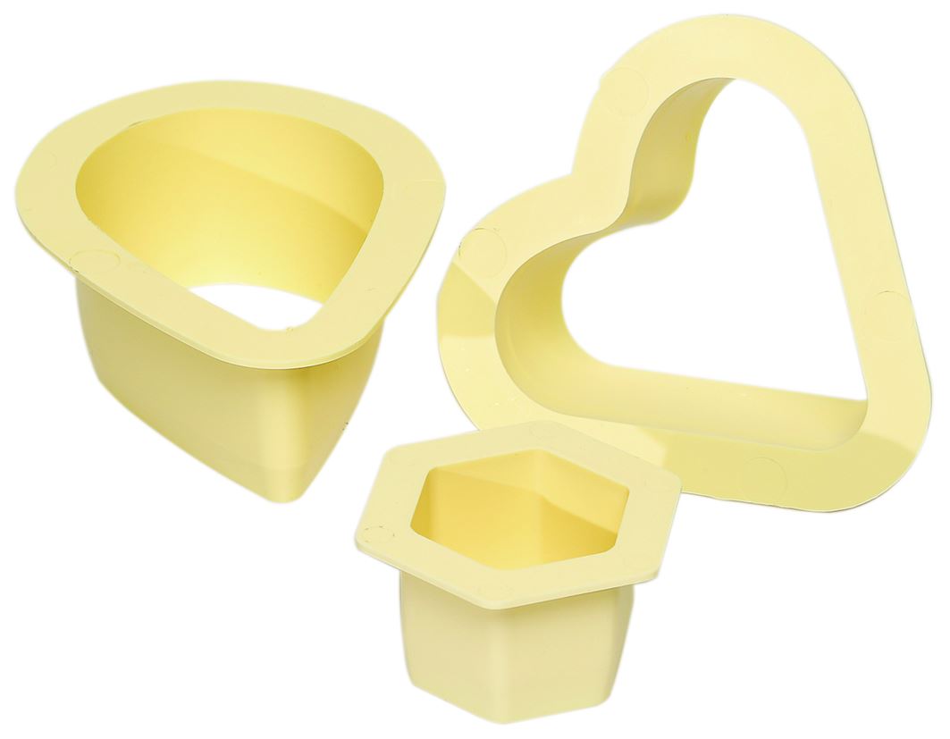 Découpoir multimoule POM coeur 7.5 x 7 cm Matfer - 350107