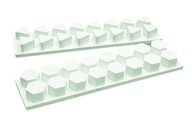 Démouleur plastique 16 gâteaux ronds 40 x 10 cm Matfer - 350061