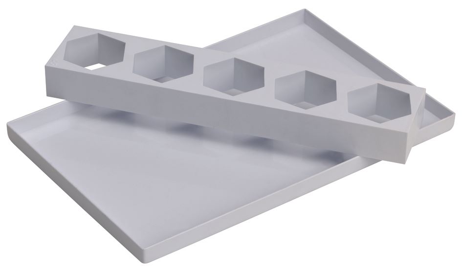 Plaque seule pour multimoule plastique 60 x 40 cm Matfer - 350202