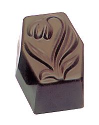 Plaque chocolat 36 empreintes rectangles avec tulipe 8 g Matfer - 380107