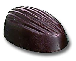 Plaque chocolat 50 empreintes demi-noix 6 g Matfer - 380110