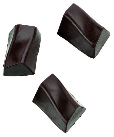 Plaque chocolat 28 empreintes rectangles zigzag 16 g Matfer - 380160