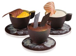 Moule chocolat pour 7 tasses 5.5 cm Matfer - 380255