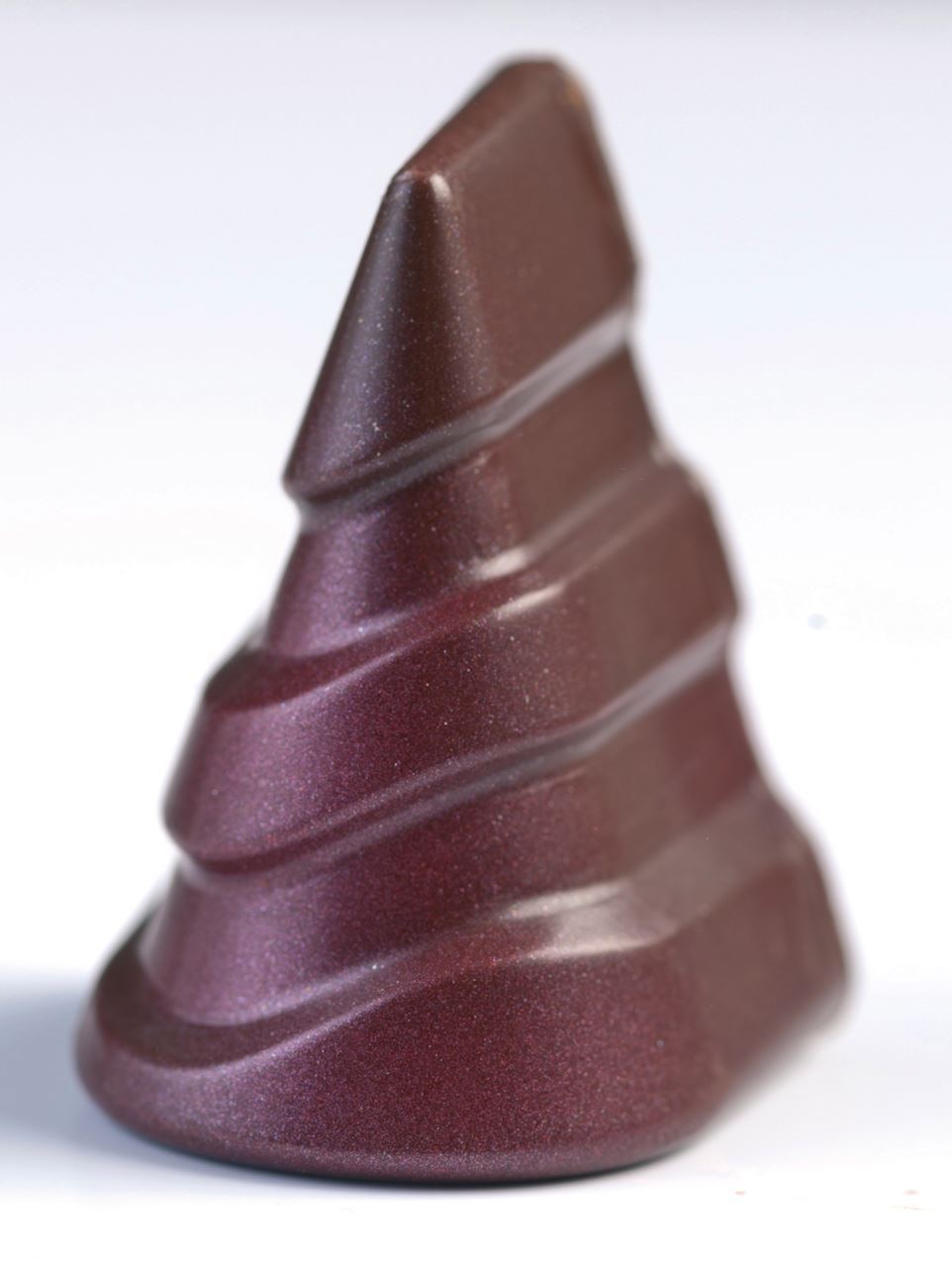 Plaque chocolat 28 empreintes mini-sapins 9 g Matfer - 380169