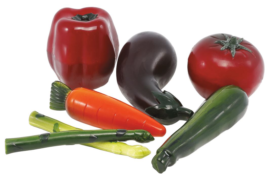 Moule pâte d'amande 6 empreintes légumes Matfer - 380263