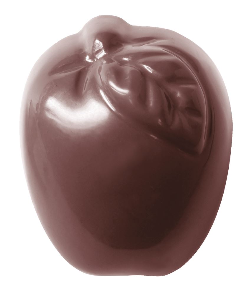 Plaque chocolat 21 empreintes pommes 11.5 g Matfer - 380268