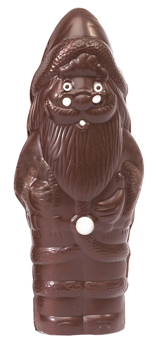 Plaque chocolat 4 empreintes pour 2 Père-Noel 13 cm Matfer - 381016