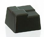 Plaque chocolat 24 empreintes bonbons carrés cannage 11 g Matfer - 380112