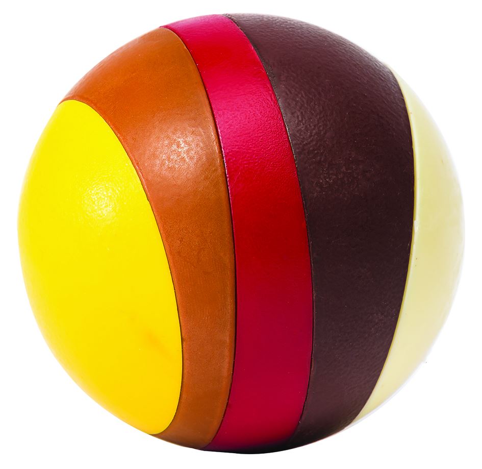 Moule chocolat 5 empreintes pour 1 sphère sectionnable 10 cm Matfer - 381036